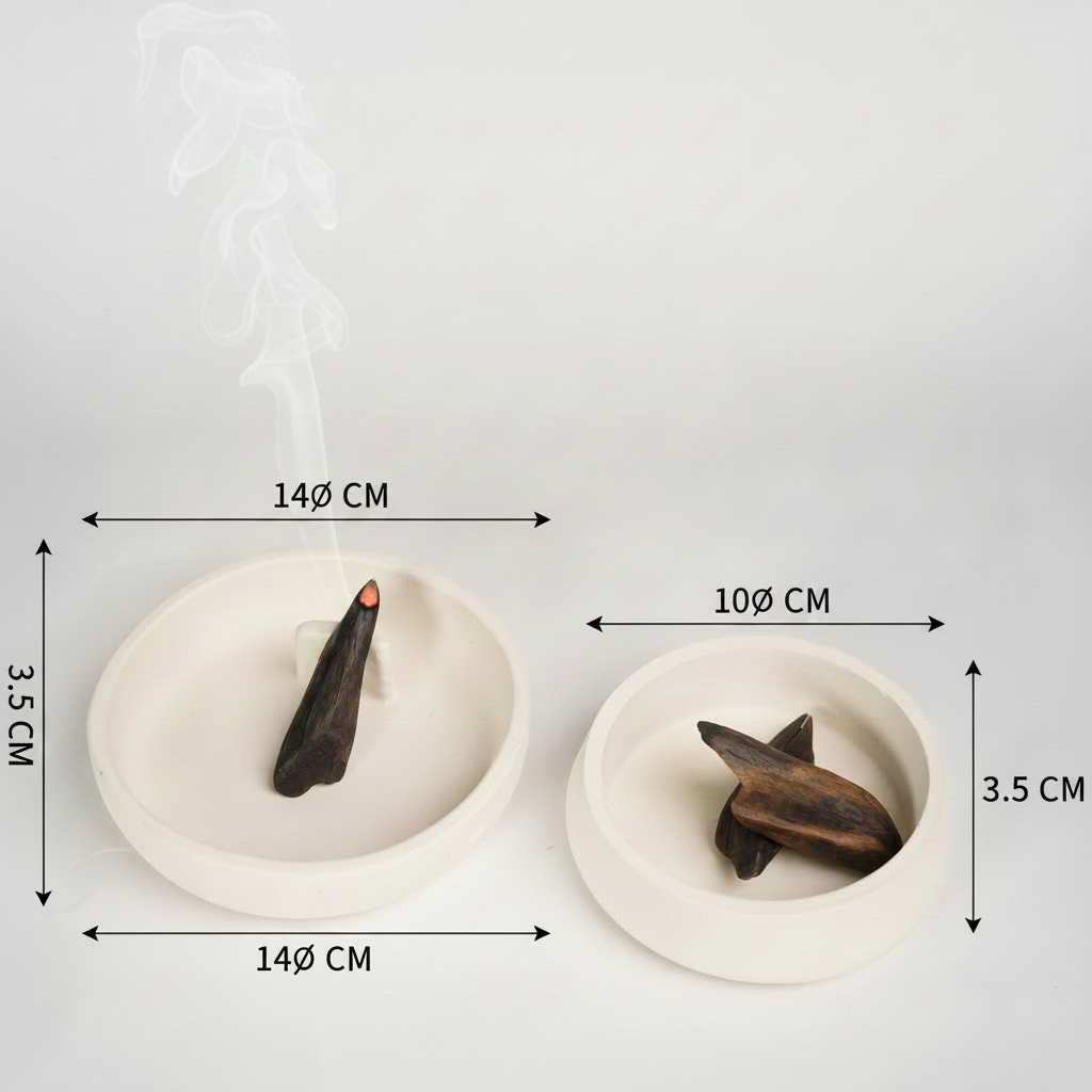 LE RITUEL - Porte Oud en Ciment fait main BEIGE | (Traité Anti-humidité)