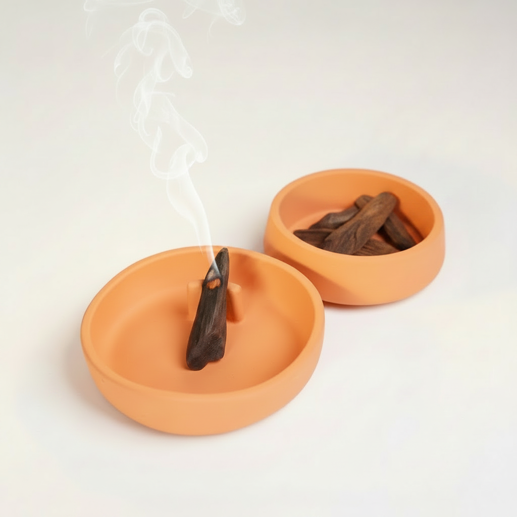 LE RITUEL - Porte Oud en Ciment fait main ORANGE | (Traité Anti-humidité)
